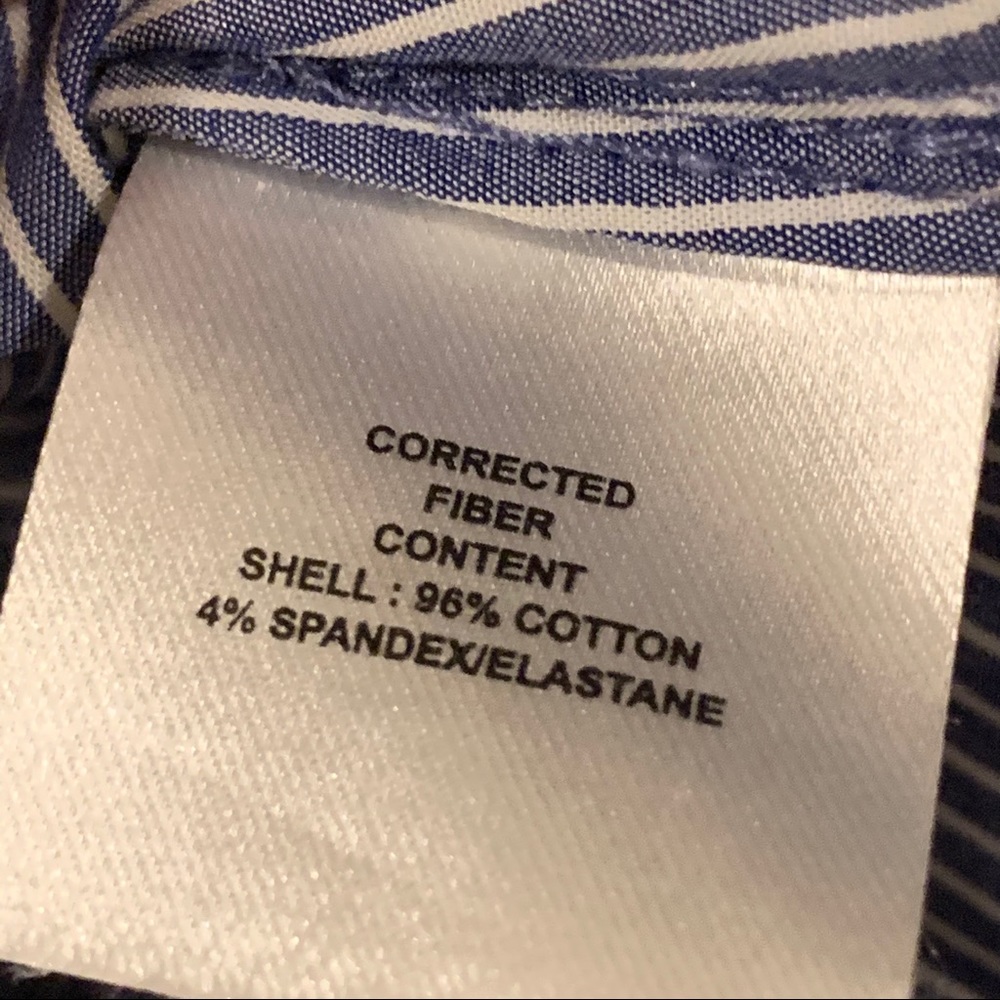 Banana Republic Double Bow Cold Shoulder Striped Top Blue White Coquette Stripe - Picture 9 of 13